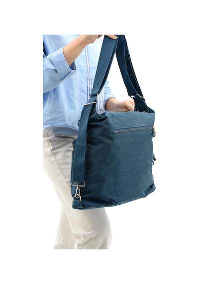Ultra Hafif Hem Sırt Hem Omuz Kadın Çantası Mavi Model: 571-5b - Mavi