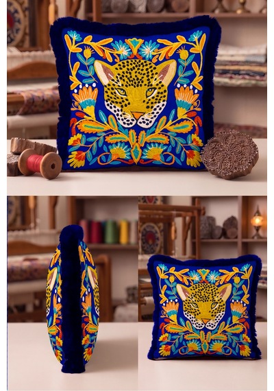 Egzotik Leopar Saçaklı Yastık Kılıfı-vahşi Çiçekli Etnik Saks Mavi Lacivert Püsküllü Kırlent Kılıfı Kayıp Düş Opal Egzotik Leopar Saçaklı Yastık Kılıfı-vahşi Çiçekli Etnik Saks Mavi Lacivert Püsküllü Kırlent Kılıfı Kayıp Düş Opal