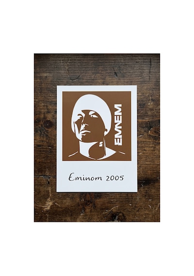 Card: Eminem 2005 / Coffee Print Kahve Üzeri Desen Yapma Makinesi Coffe Art 3d Baskı