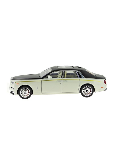 Die-cast Model1:20 Ölçek Süper Lüx Araba Metal Işıklı 26cm Siyah