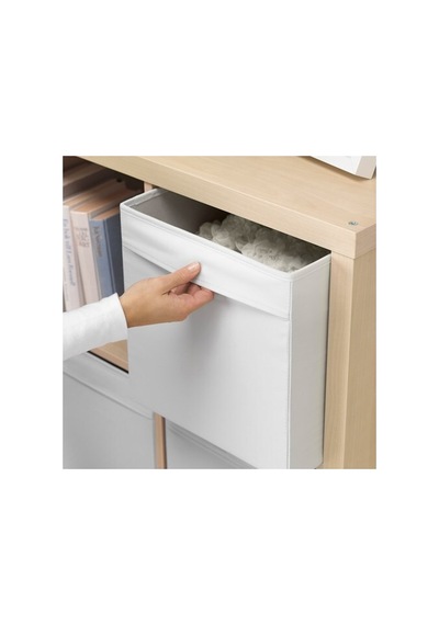 Ikea Dröna Katlanabilir Saklama Kutusu 33 X 38 X 33 Cm Beyaz - Yeşil