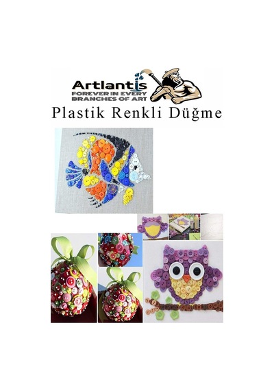 Renkli Düğme Plastik 1.2 Cm 50 Li 1 Paket 12 Mm Plastik Renkli Düğme Dikiş Parlak Yuvarlak 4 Delikli Düğme Etkinlik Okul