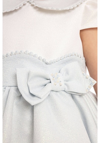 Xo Kids Kız Çocuk Elbise 6-24 Ay 35305 Mavi
