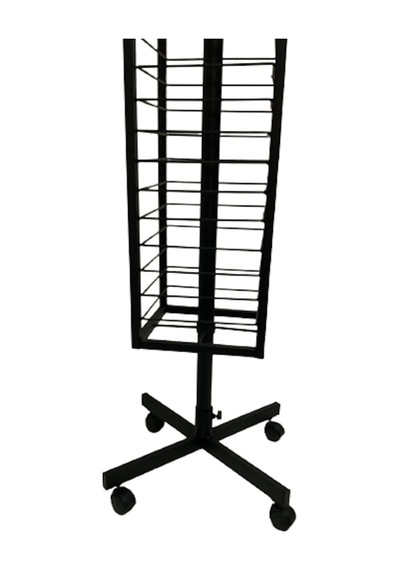 Kare Bijuteri Standı, Tekerlekli Orta Stant, Tesbihlik, Anahtar Askisi, Kılıf Standı 165x30x30 Cm Diğer
