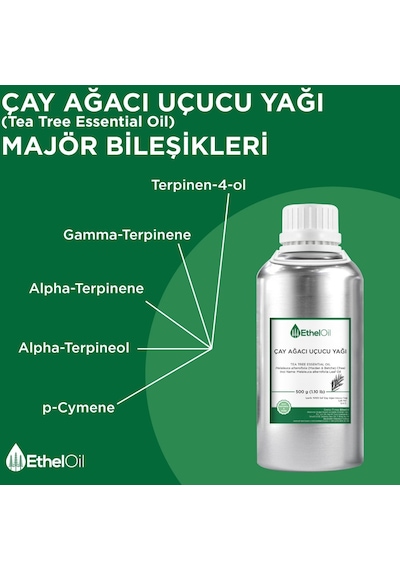 Etheloil Çay Ağacı Uçucu Yağ 500 G