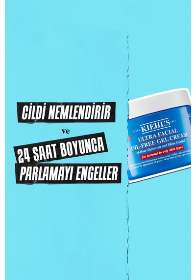 Yağlı Ve Normal Ciltler İçin Parlamayı Azaltan, Ferahlatıcı Ve Nemlendirici Jel Krem 28 Ml
