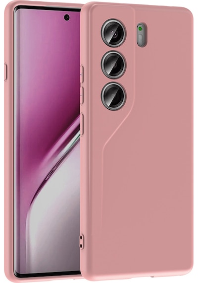 Tecno Camon 40 Pro Kılıf Zore Mara Lansman Kapak Pembe