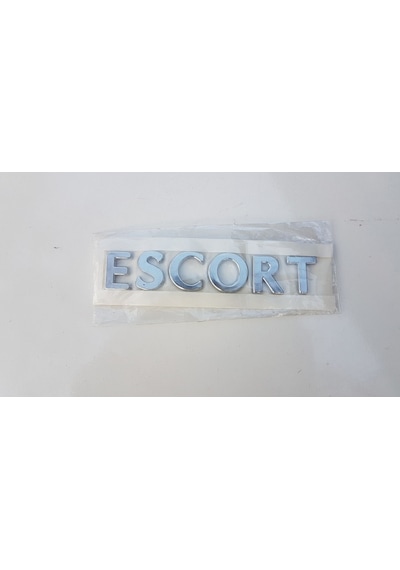 Ford Escort Arka Bagaj Kapağı Escort Yazısı