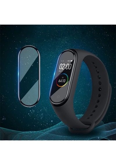 Xiaomi Mi Band 6-mi Band 5 3d Kavisli Full Kaplama Koruyucu- 5775 Mh-hs0037-1552