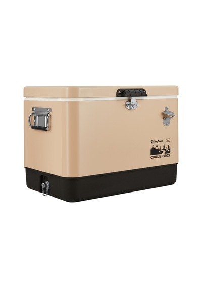 Kingcamp Premium Cooler Box 51 Lt. Soğutucu Buzluk Bej