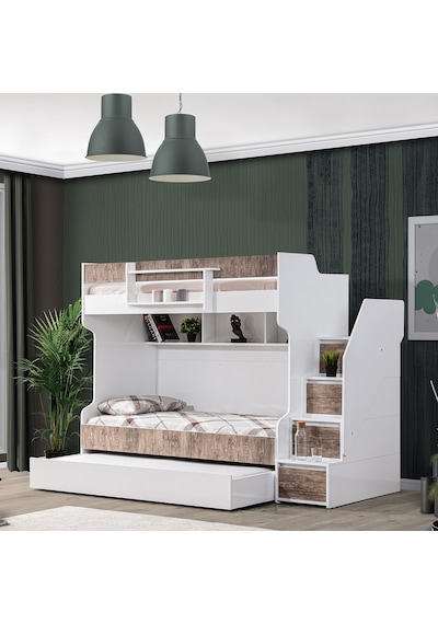 Ranza, Cesur Yavrulu Ranza - Ceviz 3 Adet Comfort Yatak 90 X 190 CM