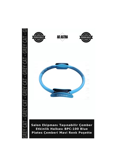 Salon Ekipmanı Taşınabilir Çember Etkinlik Halkası Bpc-100 Blue Plates Çemberi Mavi Renk Poşette