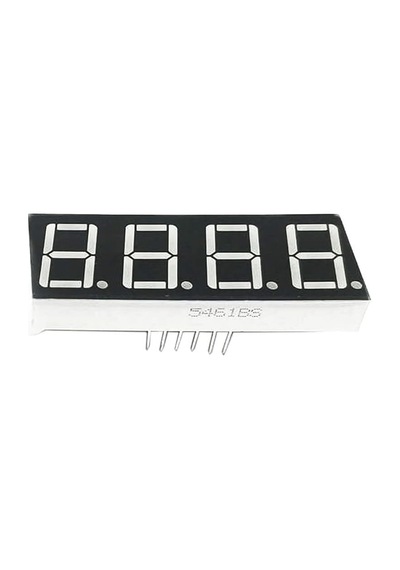14mm 4&apos Lü Ortak Anot Display - Kırmızı