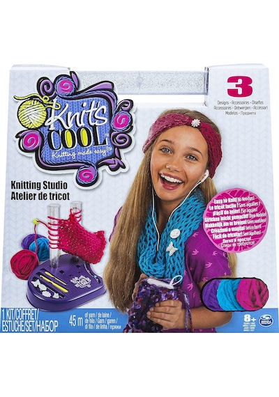 Knits Cool Örgü Stüdyosu- Eğitici Oyuncak,örgü Örme Makinesi