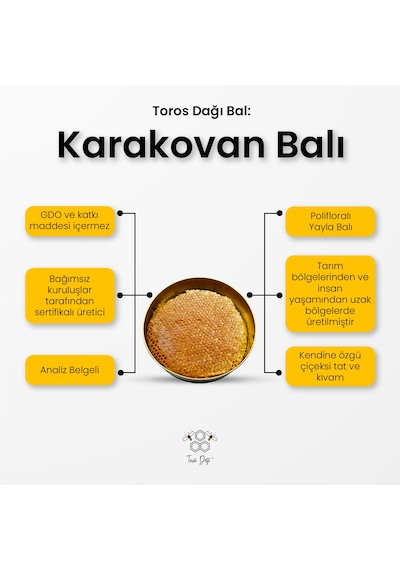 Toros Dağı Karakovan Balı 1400 G