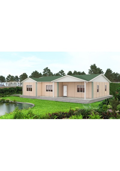 126 M2 Prefabrik Ev