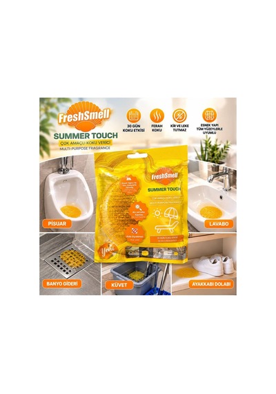 Summer Touch Çok Amaçlı Pisuvar, Banyo Ve Mutfak Koku Verici - 937745058