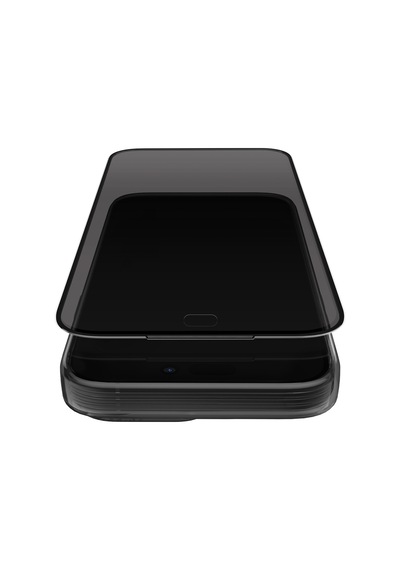 İphone 18 Pro Max Hayalet Ekran Koruyucu Covex Temperli Cam 2 Yönlü Gizlilik Filtresi Leke Tutmaz