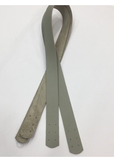 Karantuhafiye Dikmeli Spor Sap / Çanta Sapı / Deri Dikmeli Sap 70 Cm Gri Gri