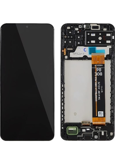 Samsung Uyumlu Galaxy Sm-a135 A13 Ekran Lcd Full Çıtalı