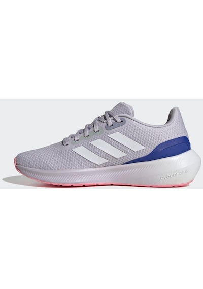 Adidas Runfalcon 3.0 W Gri Kadın Günlük Spor Ayakkabı Lila