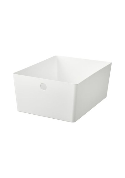 Ikea Kuggıs Kutu, Beyaz, 26x35x15 Cm