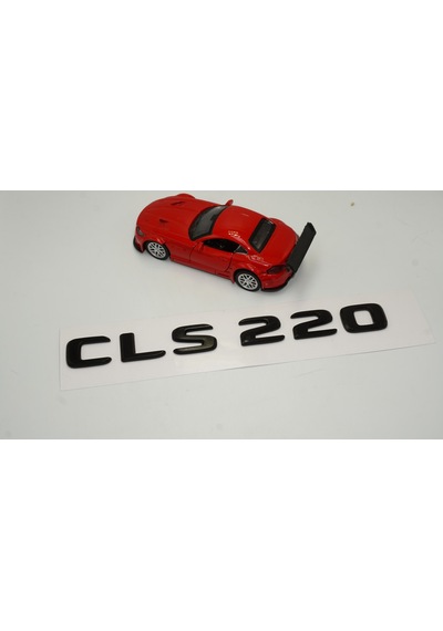 CLS 220 Bagaj Parlak Siyah ABS 3M 3D Yazı Logo