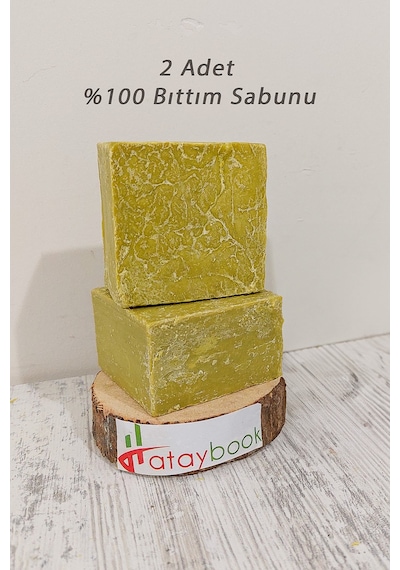Siirt %100 Bıttım Sabunu 2 Adet El Yapımı Menengiç 300gram Doğal