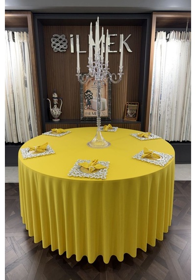 Dertsiz Yuvarlak Masa Örtüsü 280-300-320 Cm Geniş En Dikişsiz Düğün Davet Organizasyon Otel Restoran Limon Sarısı Limon Sarısı Dertsiz Yuvarlak Masa Örtüsü 280-300-320 Cm Geniş En Dikişsiz Düğün Davet Organizasyon Otel Restoran Limon Sarısı Limon Sarısı