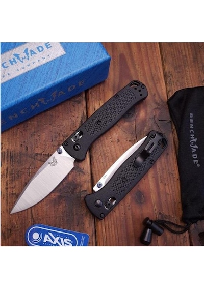 Benchmade Bugout Cep Kamp Çakısı Siyah