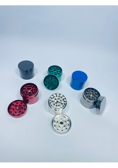 Çelik Metal 4 Parça Tutun Öğütücü Grinder 40 MM