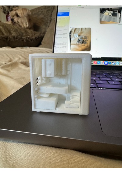 Mini Gaming Kasa 3d Yapboz, Minyatür Bilgisayar Ve Tüm Parçaları 3d Yapboz
