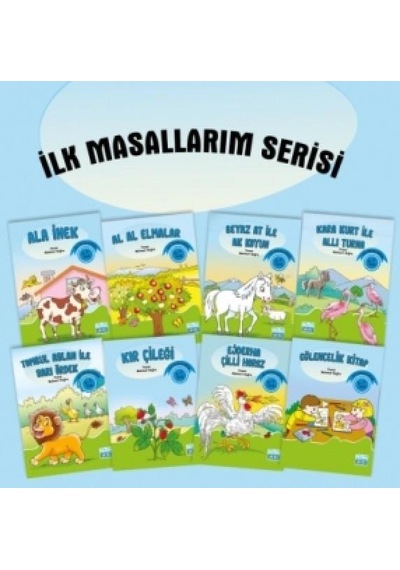 Talas Ilk Masallarım 8 Kitap Set 6-7 Yaş