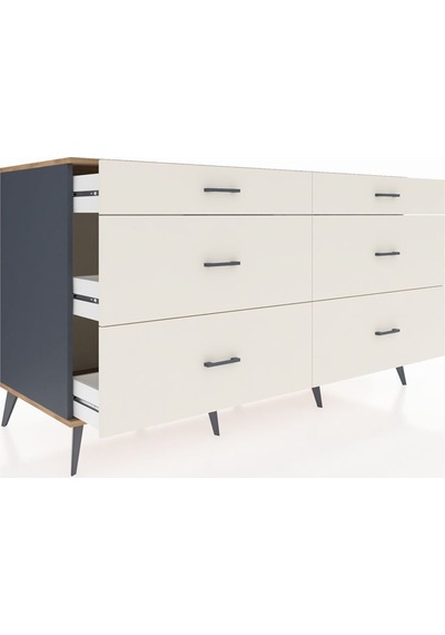 Kronos Konsol 6 Çekmeceli 176x59x99 Antrasit-çam/aytaşı Atlas Çam/aytası - Antrasıt Kronos Konsol 6 Çekmeceli 176x59x99 Antrasit-çam/aytaşı Atlas Çam/aytası - Antrasıt