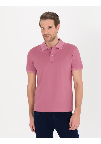 Pierre Cardin Erkek Gül Kurusu Tişört Basic 50262665-vr026 Gül Kurusu