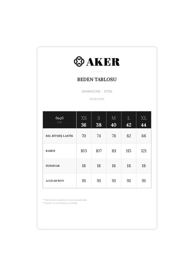 Aker Lacivert Kraşlı Etek Lacivert Lacivert