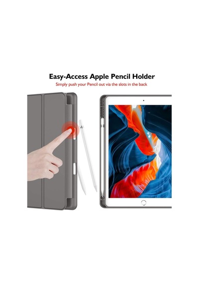 Apple Uyumlu iPad Air 3 10.5 Kılıf Kalem Bölmeli Smart Case A2152 A2123