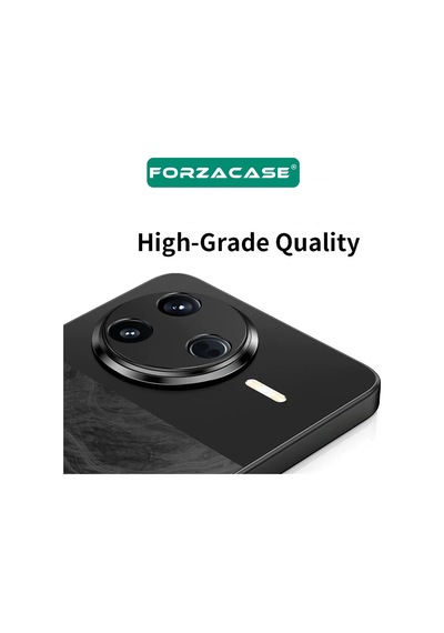 Forzacase Xiaomi Poco F7 Pro İle Uyumlu Kamera Lens Koruma Halkası Siyah - Fc377 Siyah