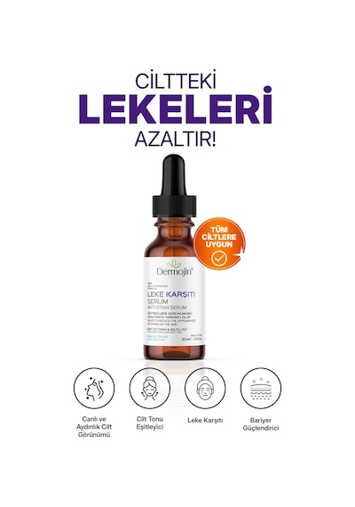 Leke Karşıtı Ve Aydınlatıcı Cilt Bakım Serumu 30 Ml
