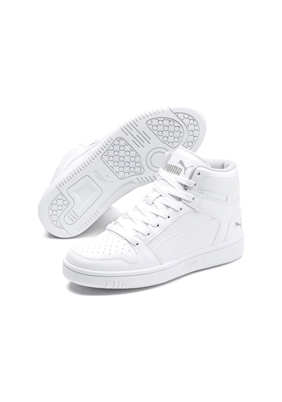 Puma Rebound Layup Sl Jr Kadın Günlük Spor Ayakkabı Beyaz 37048602 Beyaz