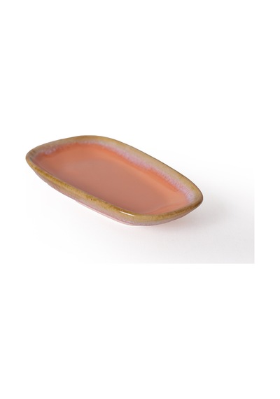 Keramika Shizen Turuncu Tetra Kayık Tabak 15 Cm 4 Adet Q41