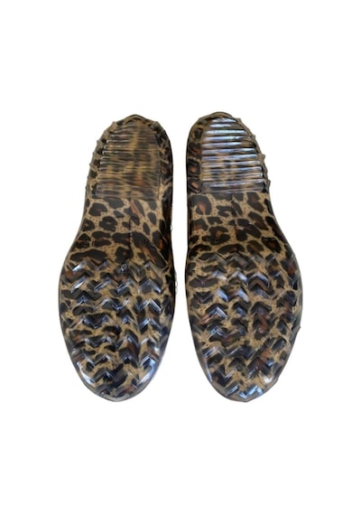 Zenne Çiçekli Bahçe Ve Tarım Kadın Ayakkabısı 36-40 Leopar Leopar
