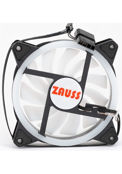 Zauss ZR-200 Rainbow RGB 12 CM Kasa Fanı Zauss ZR-200 Rainbow RGB 12 CM Kasa Fanı