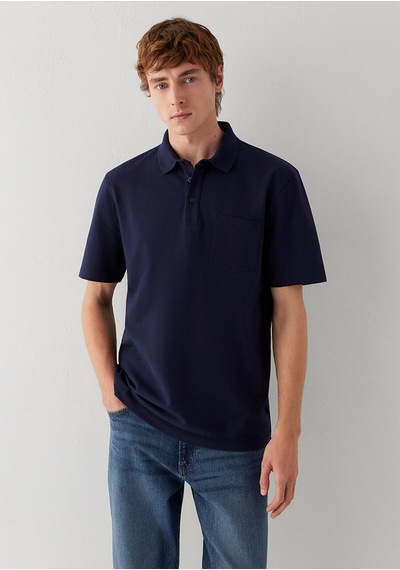 Mavi Polo Tişört Derin Lacivert Tişört M0613465-70497 Lacivert