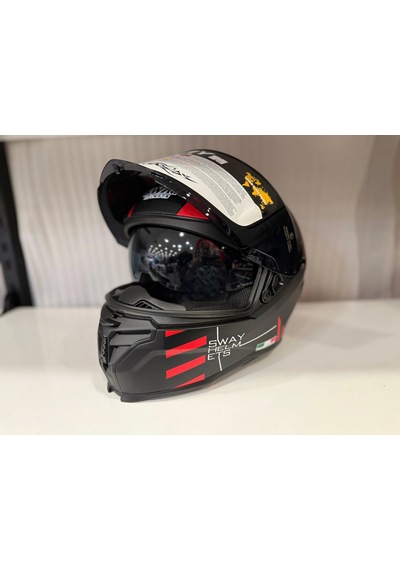 Sway Sw 867 Blade Full Face Kapalı Kask Kırmızı - Siyah