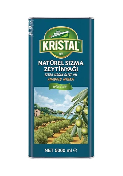 Anadolu Mirası Natürel Sızma Zeytinyağı 5 L Teneke