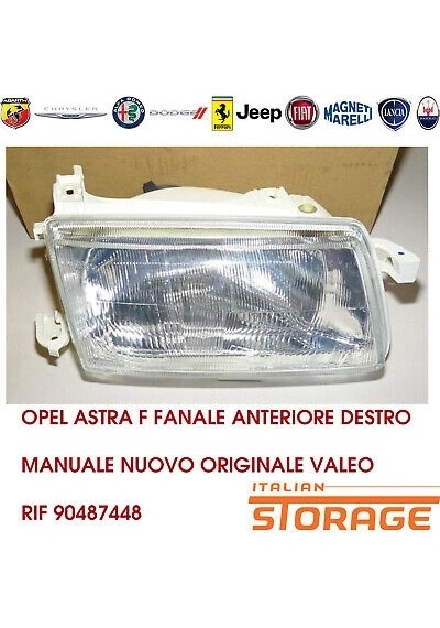 Opel Astra Ön Far Sağ 1991-1994 Neolıte Oem No: 90487448