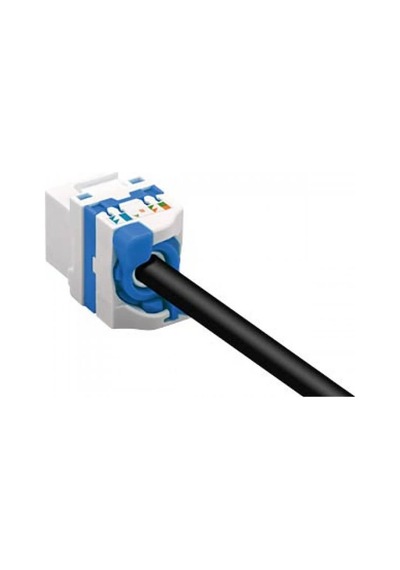 Cat6 Utp Keystone Jack 180 Derece Çevirmeli Tip - 1 Adet