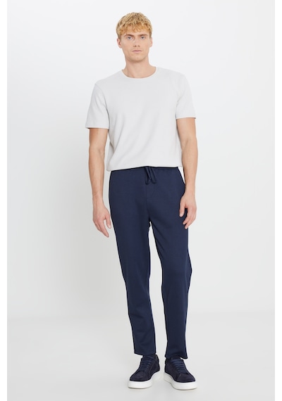 AC&Co / Altınyıldız Classics Erkek Lacı Pamuklu Standart Fit Normal Kesim Beli Lastikli Diagonal Desenli Örme Pantolon Lacı AC&Co / Altınyıldız Classics Erkek Lacı Pamuklu Standart Fit Normal Kesim Beli Lastikli Diagonal Desenli Örme Pantolon Lacı