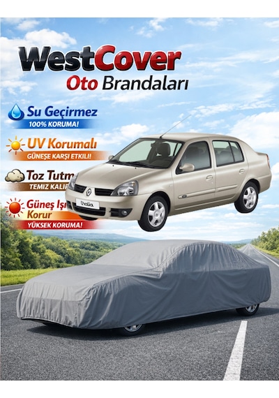Renault Clio Symbol Sedan Uyumlu Oto Branda,su Geçirmez Çadır,araba Brandası